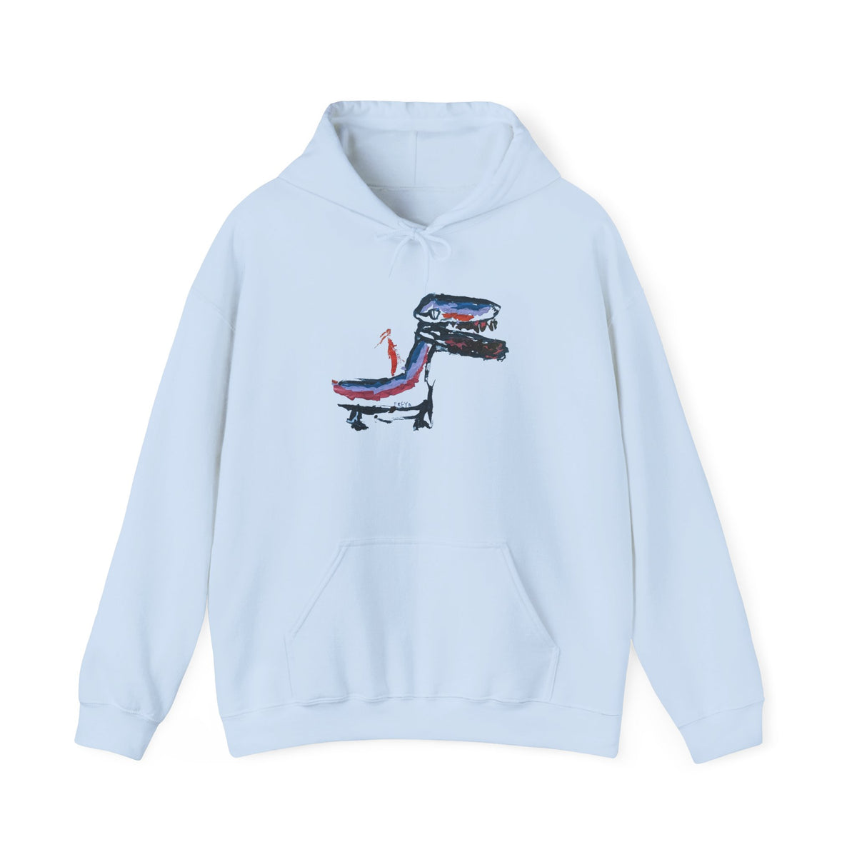 Dragon Rider - Designed by Freya age 5 - Unisex Heavy Blend™ Hooded Sweatshirt