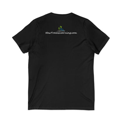NTLS - Unisex Jersey Short Sleeve V-Neck Tee