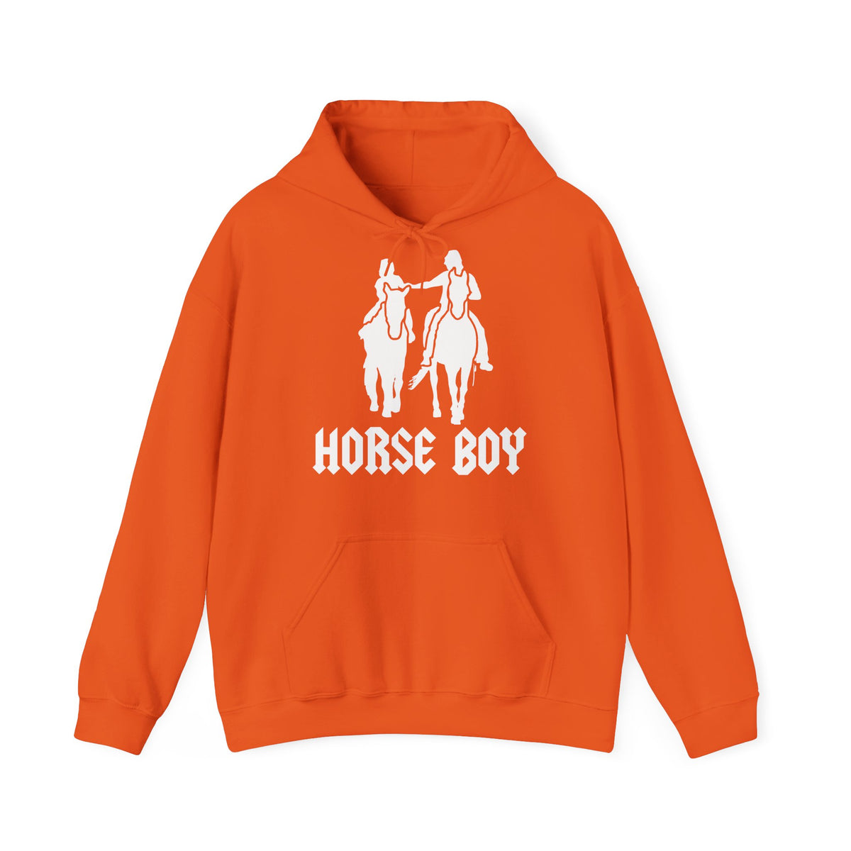 EU printer - Horse Boy Hoodie - Unisex Heavy Blend™ Hooded Sweatshirt