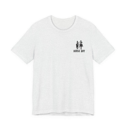 Horse Boy - Live Free Ride Free - Light colors -  Unisex Jersey Short Sleeve Tee