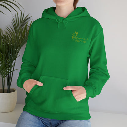 Movement Method - Light Colored URL - Unisex Heavy Blend™ Hooded Sweatshirt