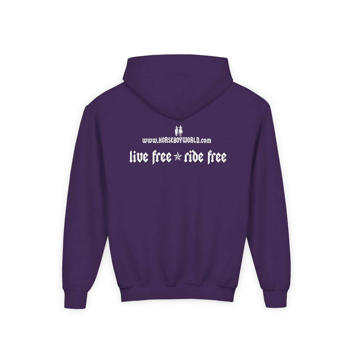 Horse Boy - Youth Heavy Blend Hooded Sweatshirt