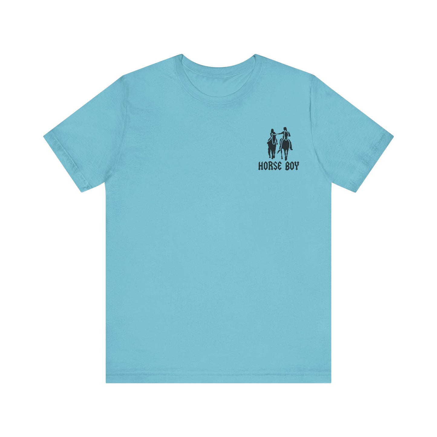 Horse Boy - Live Free Ride Free - Light colors -  Unisex Jersey Short Sleeve Tee