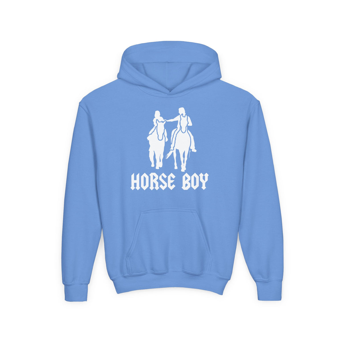 Horse Boy - Youth Heavy Blend Hooded Sweatshirt