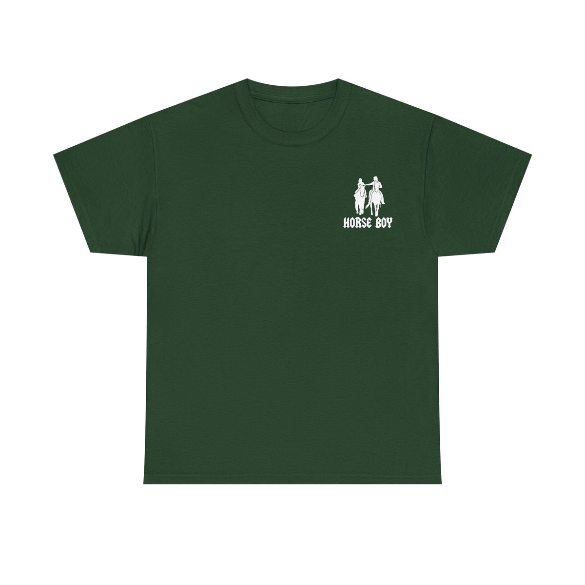 EU Printer - Horse Boy - Unisex Heavy Cotton Tee
