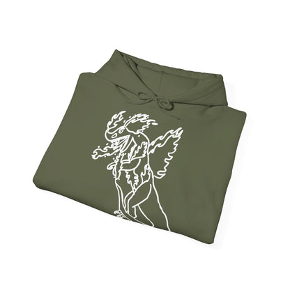 EU printer - Fireblizzard - Unisex Heavy Blend™ Hooded Sweatshirt