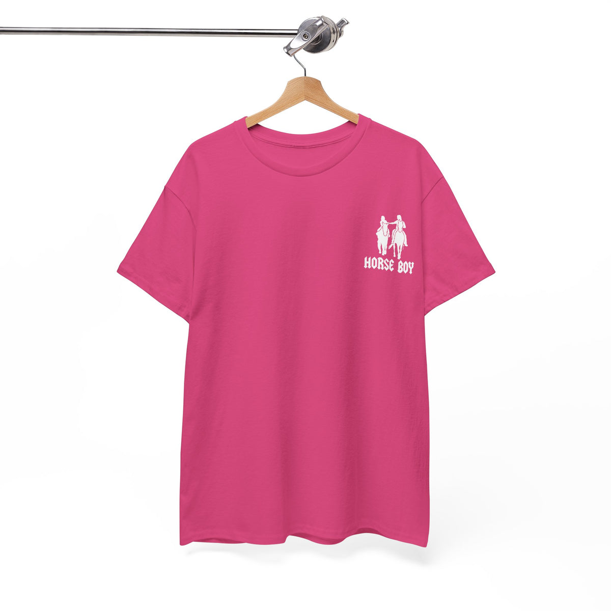 EU Printer - Horse Boy - Unisex Heavy Cotton Tee