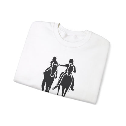 Horse Boy Logo Dark - Unisex Heavy Blend™ Crewneck Sweatshirt