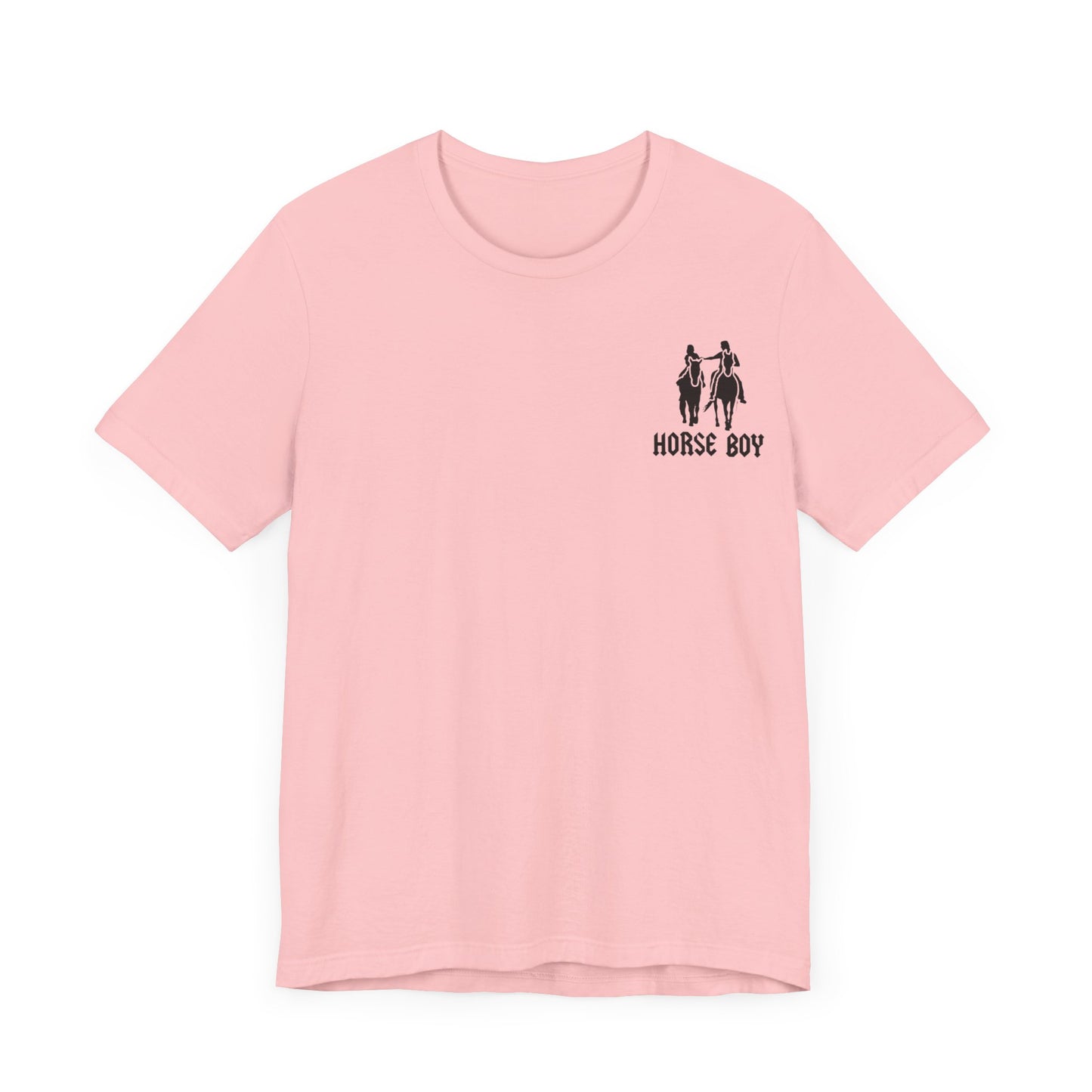 Horse Boy - Live Free Ride Free - Light colors -  Unisex Jersey Short Sleeve Tee
