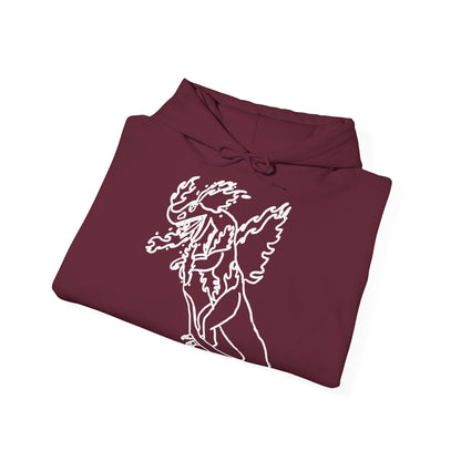 EU printer - Fireblizzard - Unisex Heavy Blend™ Hooded Sweatshirt