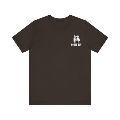 Horse Boy - Live Free Ride Free - Unisex Jersey Short Sleeve Tee