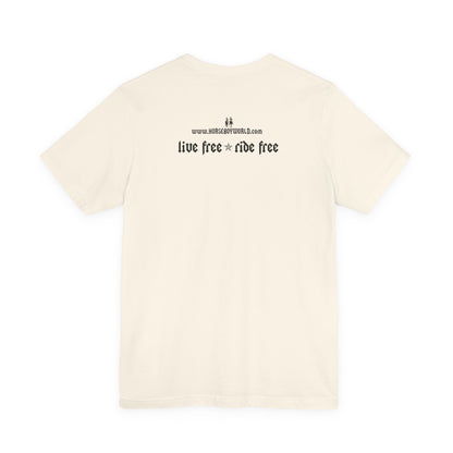 Horse Boy - Live Free Ride Free - Light colors -  Unisex Jersey Short Sleeve Tee