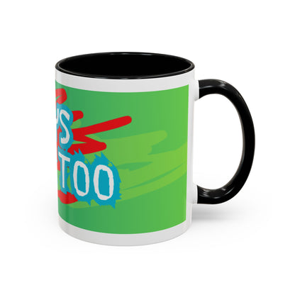 Boys Ride Too - US -  Coffee Mug (11, 15oz)