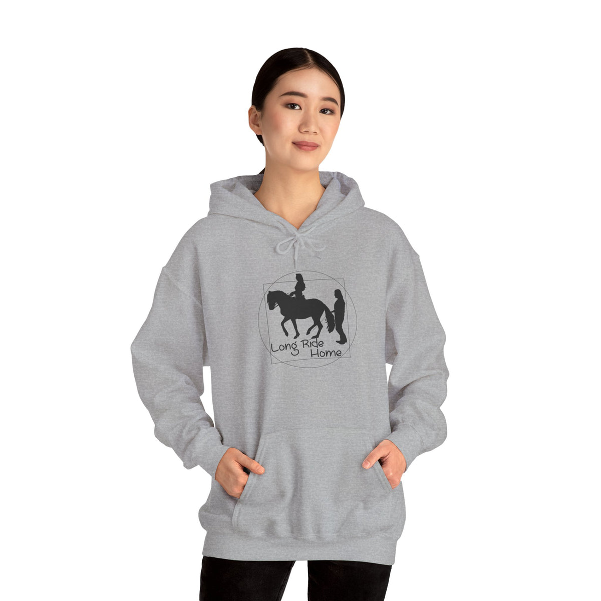 Long Ride Home - Dark Logo - Unisex Heavy Blend™ Hooded Sweatshirt