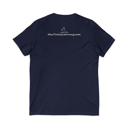 NTLS - Unisex Jersey Short Sleeve V-Neck Tee