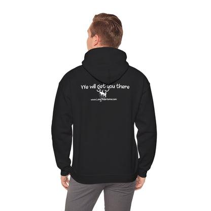 Long Ride Home White Logo Hoodie