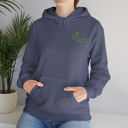 Movement Method - Light Colored URL - Unisex Heavy Blend™ Hooded Sweatshirt