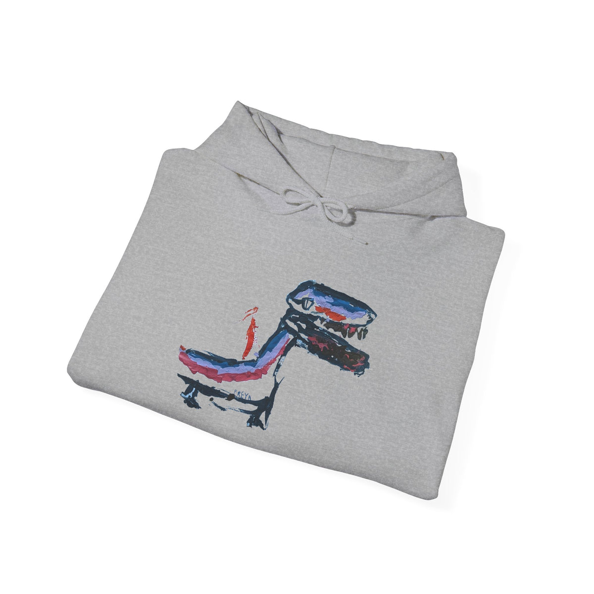 Dragon Rider - Designed by Freya age 5 - Unisex Heavy Blend™ Hooded Sweatshirt