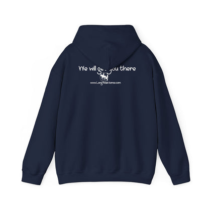 Long Ride Home White Logo Hoodie