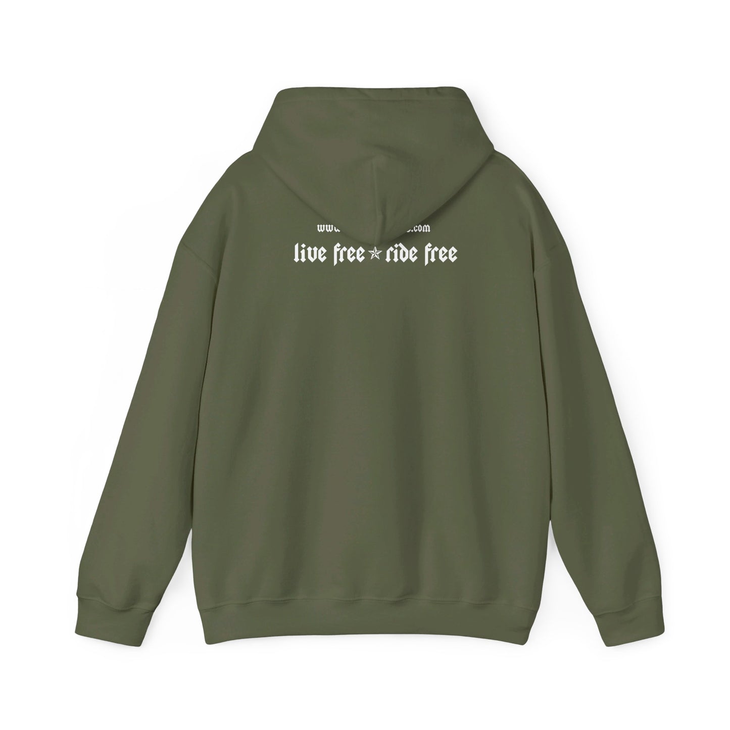 EU printer - Fireblizzard - Unisex Heavy Blend™ Hooded Sweatshirt