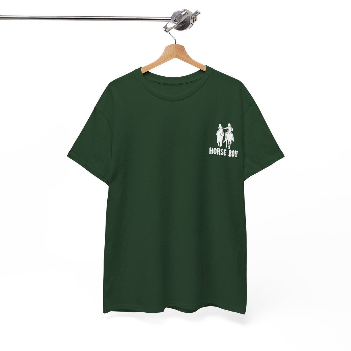 EU Printer - Horse Boy - Unisex Heavy Cotton Tee
