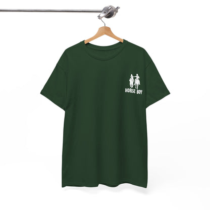 EU Printer - Horse Boy - Unisex Heavy Cotton Tee