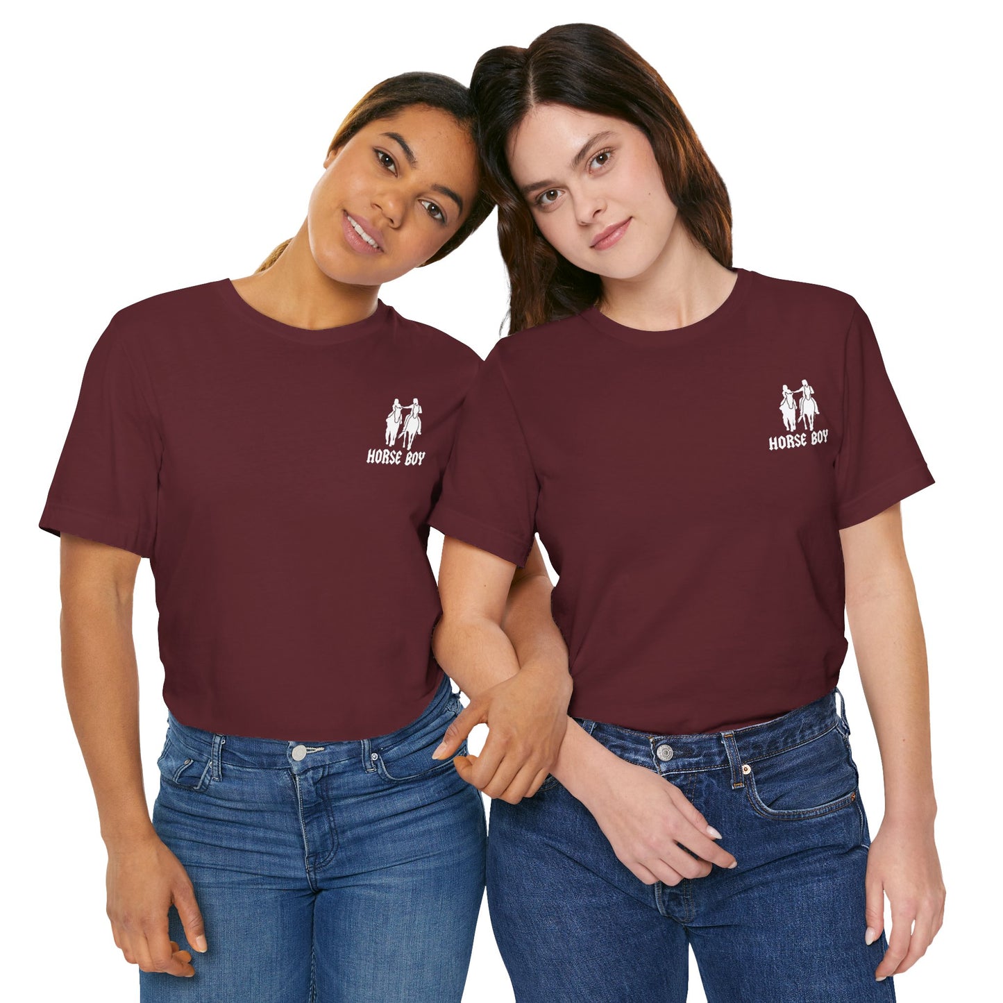Horse Boy - Live Free Ride Free - Unisex Jersey Short Sleeve Tee