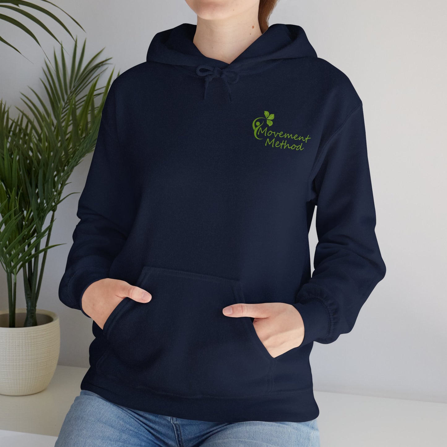 Movement Method - Light Colored URL - Unisex Heavy Blend™ Hooded Sweatshirt