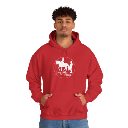 Long Ride Home White Logo Hoodie