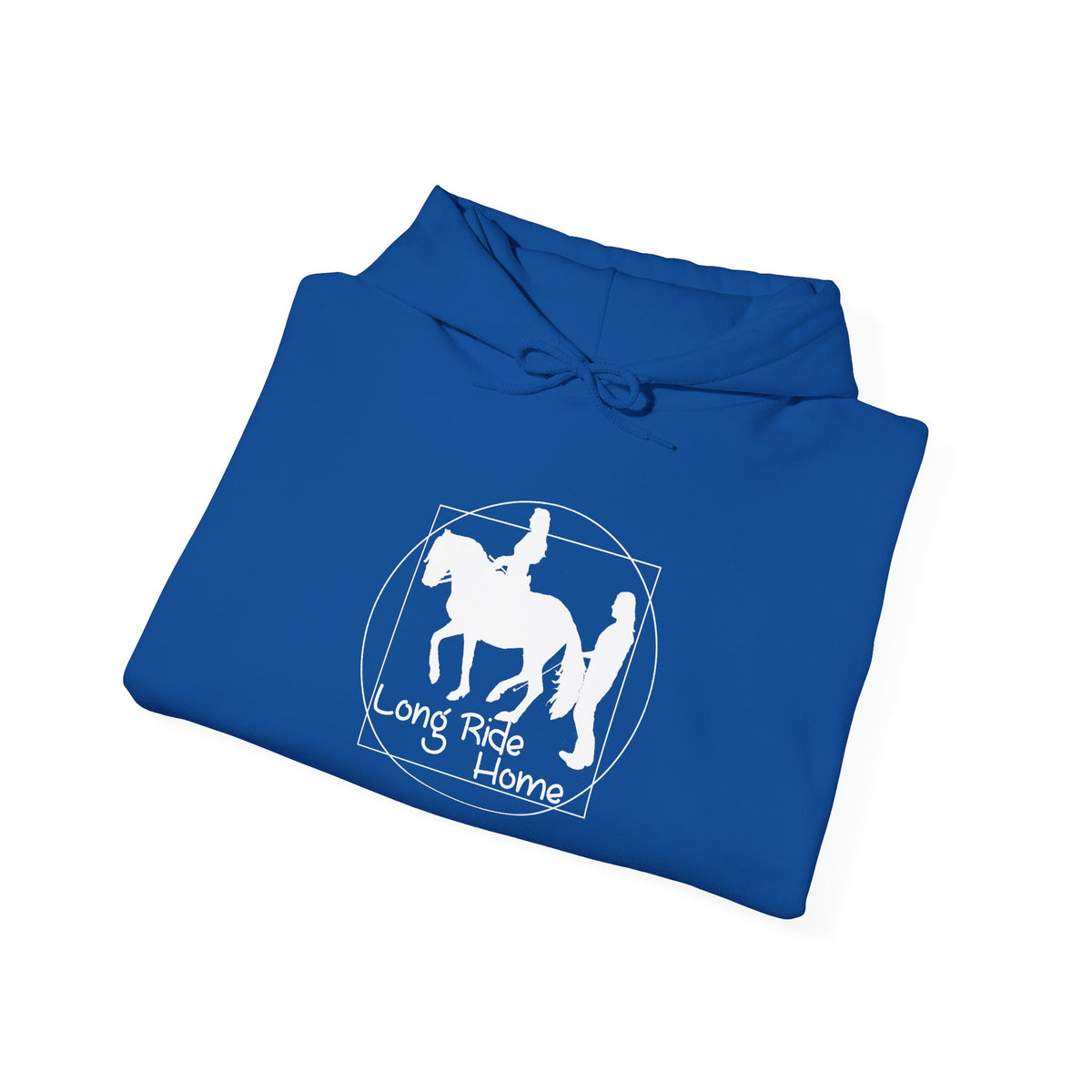 Long Ride Home White Logo Hoodie