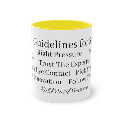 EU - Movement Method Guidelines - Two-Tone Coffee Mug, 11oz