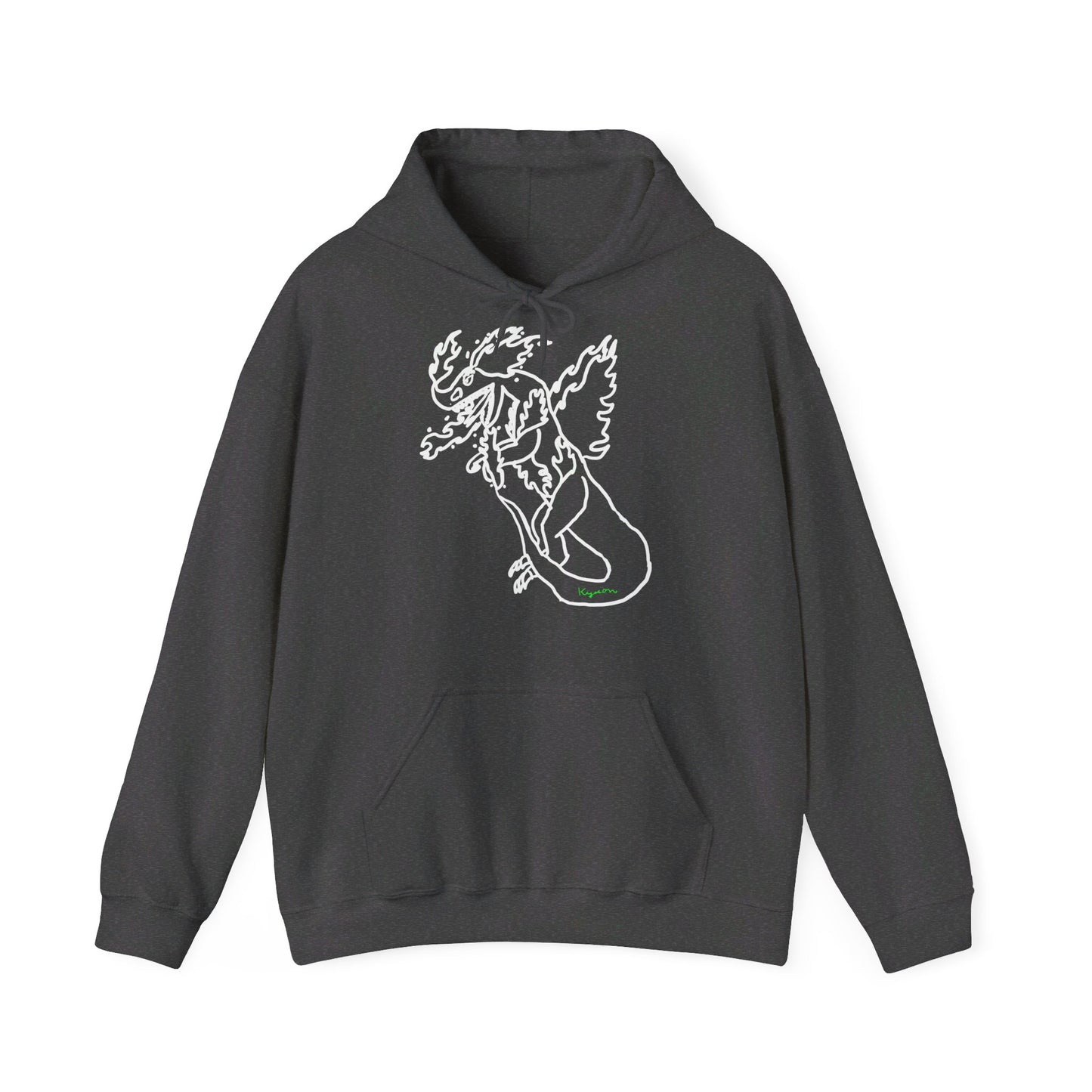 EU printer - Fireblizzard - Unisex Heavy Blend™ Hooded Sweatshirt