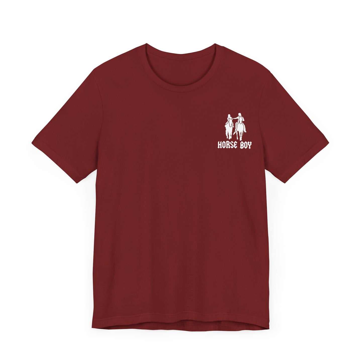 Horse Boy - Live Free Ride Free - Unisex Jersey Short Sleeve Tee