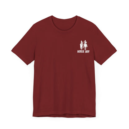 Horse Boy - Live Free Ride Free - Unisex Jersey Short Sleeve Tee