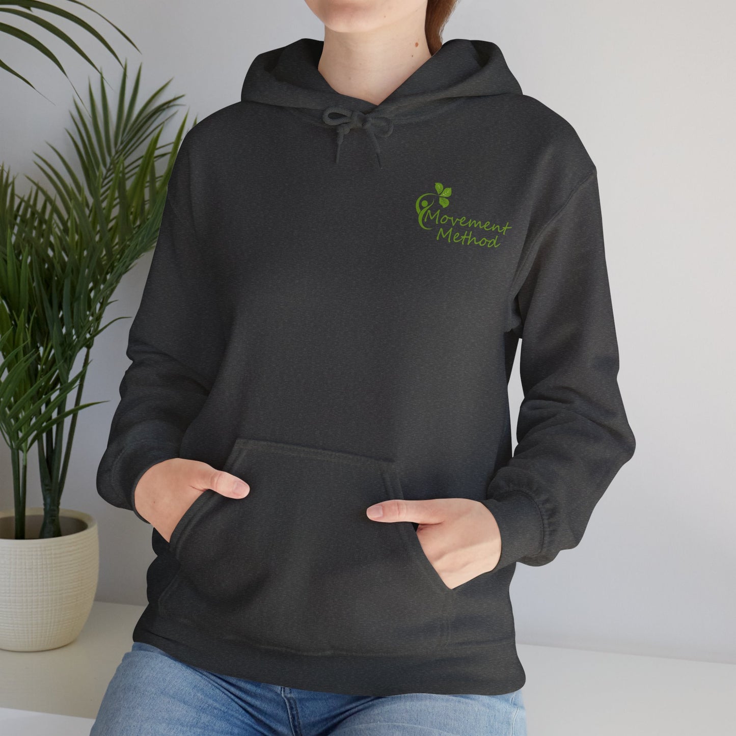 Movement Method - Light Colored URL - Unisex Heavy Blend™ Hooded Sweatshirt