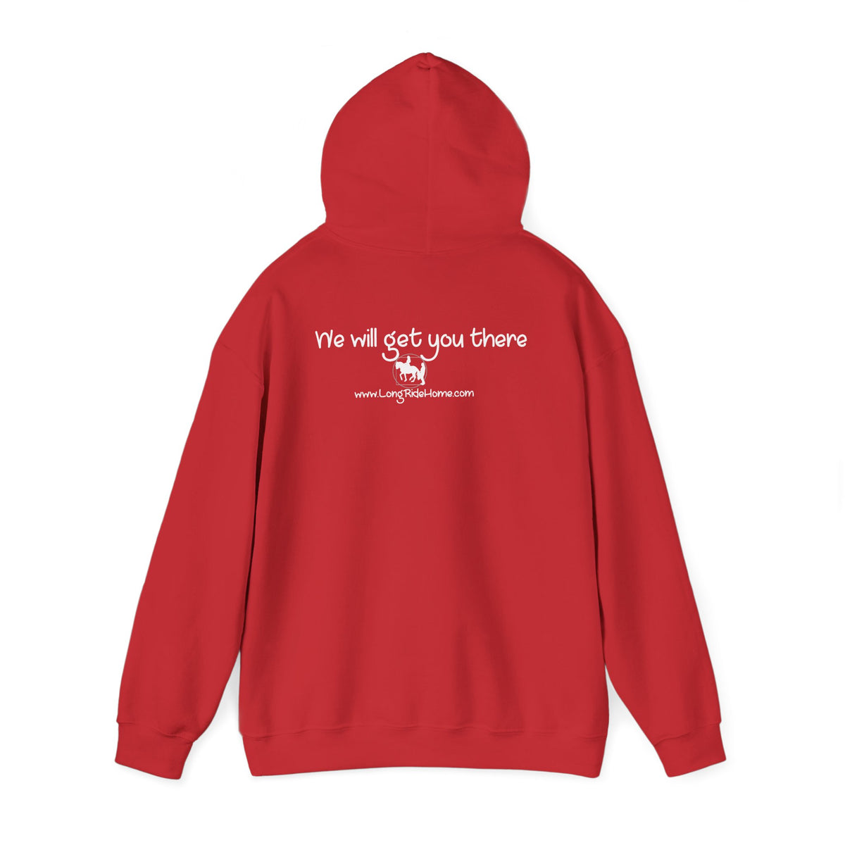 Long Ride Home White Logo Hoodie