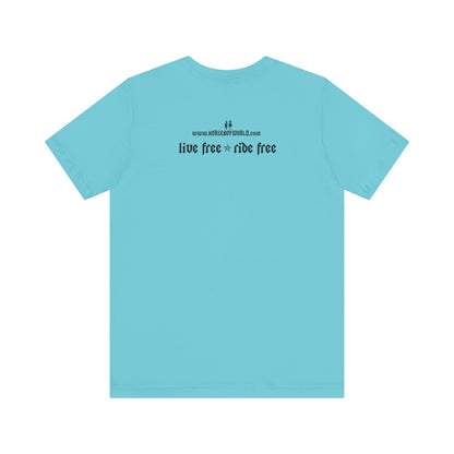Horse Boy - Live Free Ride Free - Light colors -  Unisex Jersey Short Sleeve Tee