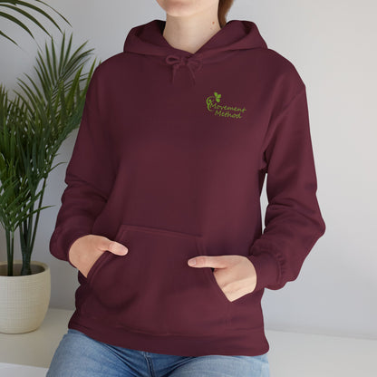 Movement Method - Light Colored URL - Unisex Heavy Blend™ Hooded Sweatshirt