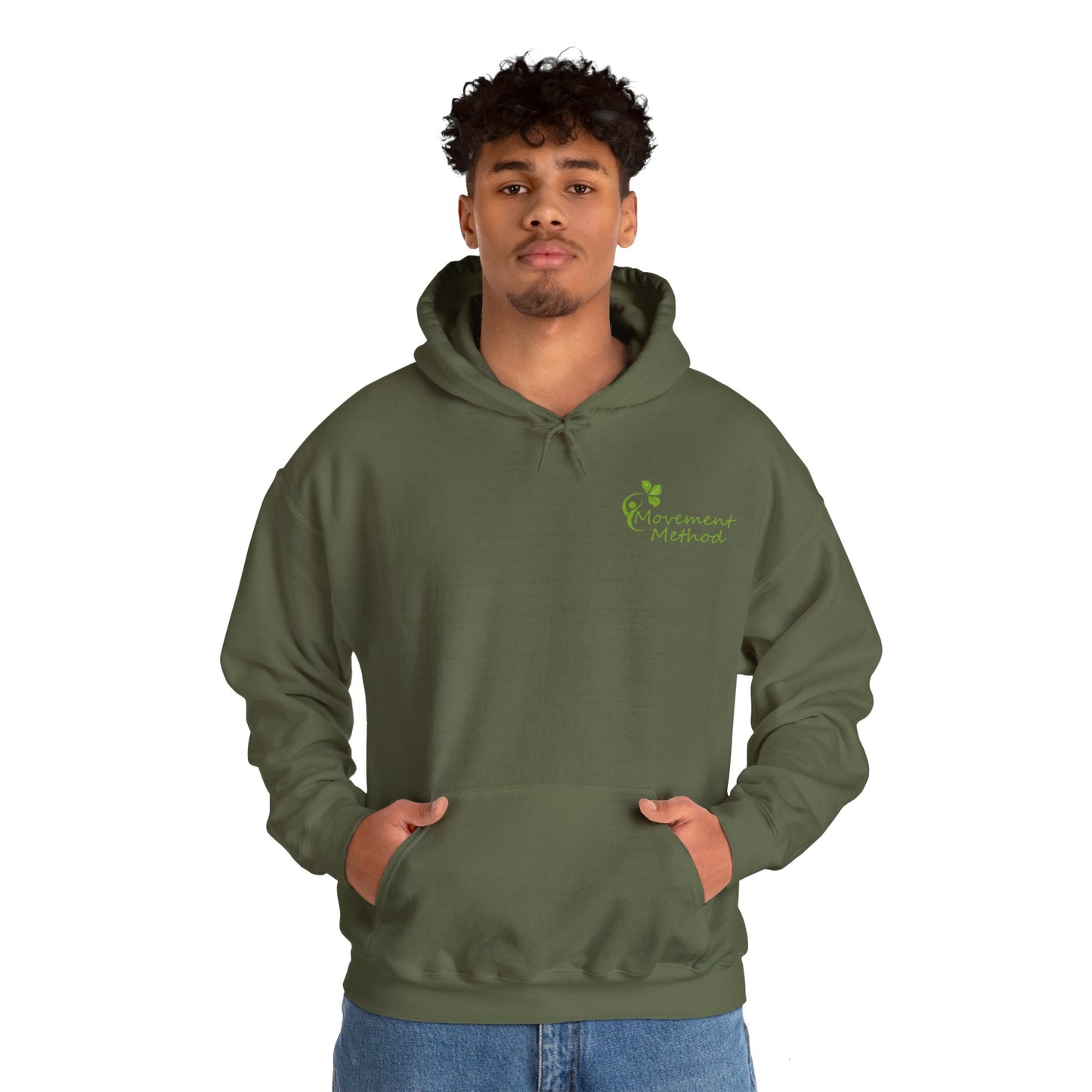 Movement Method - Dark URL - Unisex Heavy Blend™ Hooded Sweatshirt