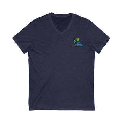 NTLS - Unisex Jersey Short Sleeve V-Neck Tee