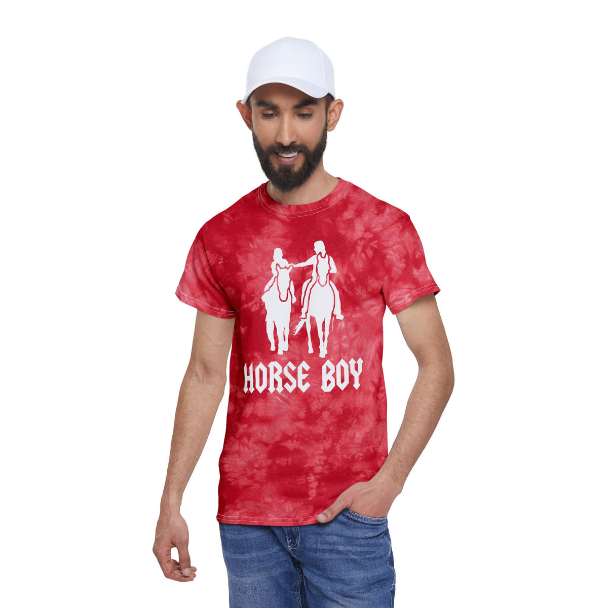Horse Boy - Tie-Dye Tee, Crystal