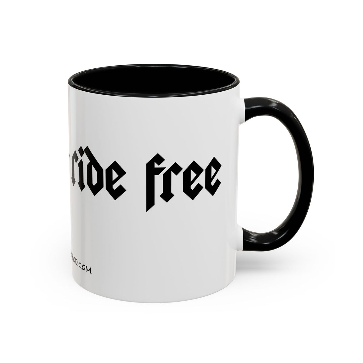 US - Live Free Ride Free - Accent Coffee Mug, 11oz