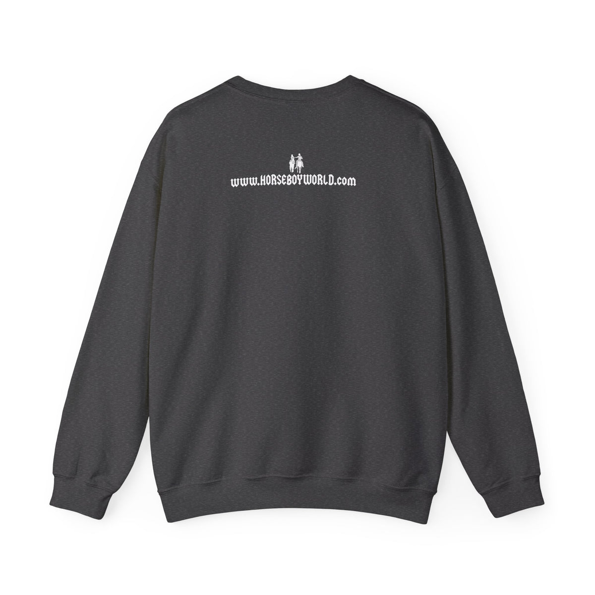 Live Free Ride Free - Light Letters - Unisex Heavy Blend™ Crewneck Sweatshirt
