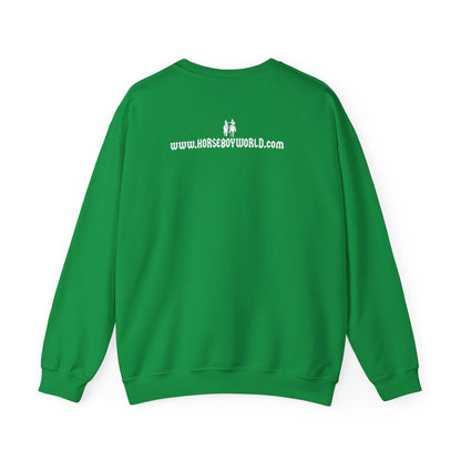 Live Free Ride Free - Light Letters - Unisex Heavy Blend™ Crewneck Sweatshirt