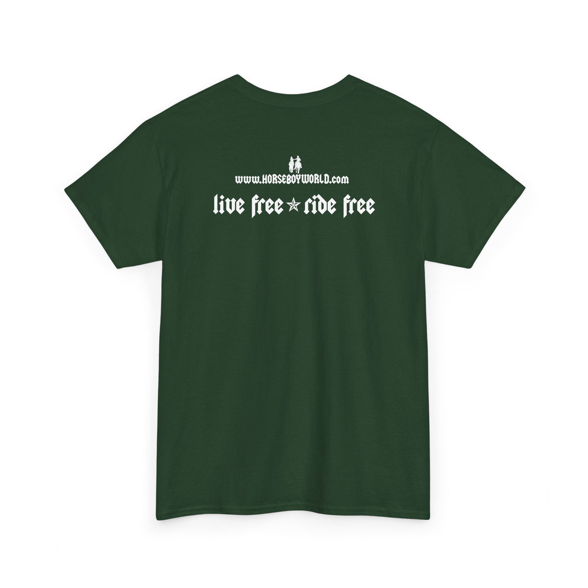 EU Printer - Horse Boy - Unisex Heavy Cotton Tee