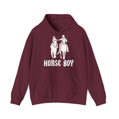 EU printer - Horse Boy Hoodie - Unisex Heavy Blend™ Hooded Sweatshirt