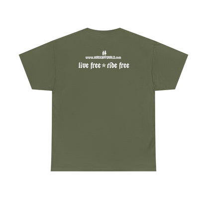 EU Printer - Horse Boy - Unisex Heavy Cotton Tee