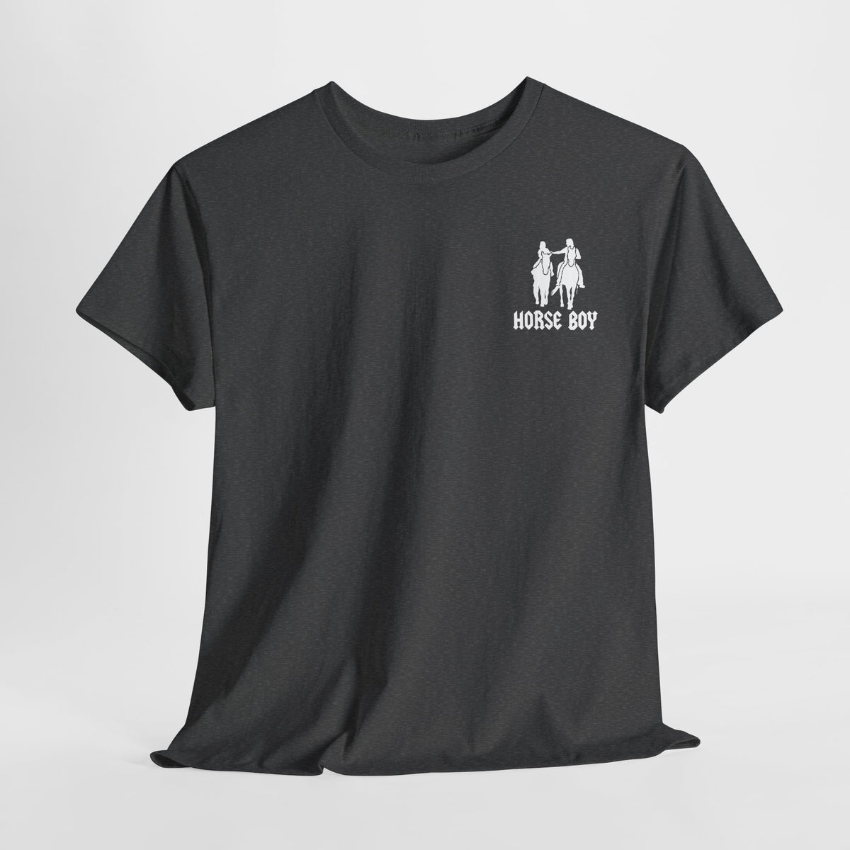 EU Printer - Horse Boy - Unisex Heavy Cotton Tee