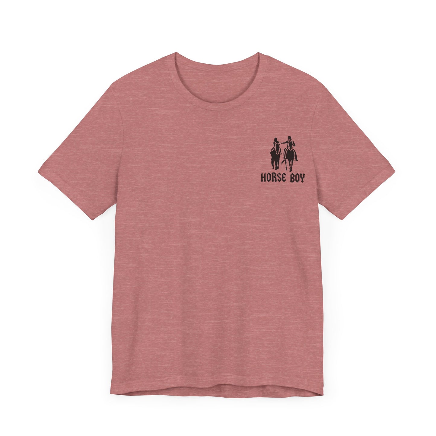 Horse Boy - Live Free Ride Free - Light colors -  Unisex Jersey Short Sleeve Tee
