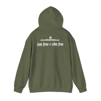 EU printer - Horse Boy Hoodie - Unisex Heavy Blend™ Hooded Sweatshirt